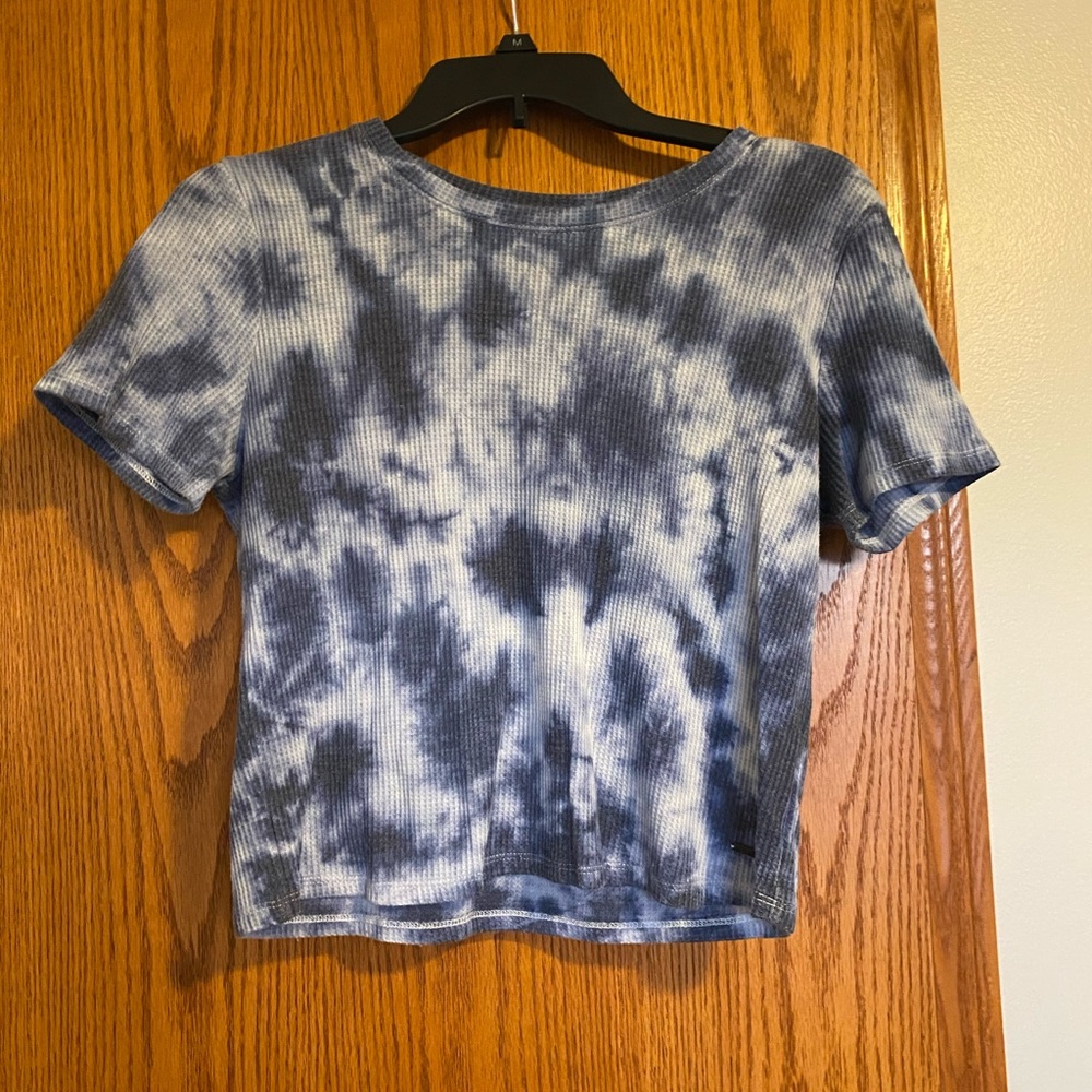Hollister Tie-Die Cropped Tee